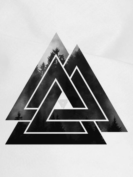 Valknut Wikinger Symbol