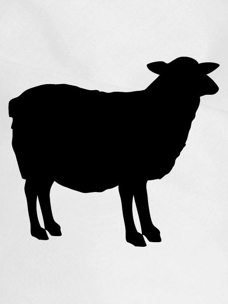 Schaf Silhouette
