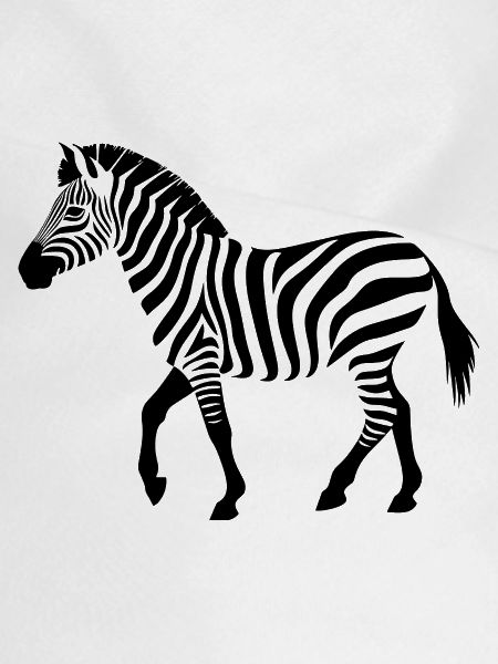 zebra silhouette