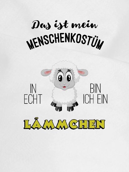Menschenkostuem Laemmchen Karneval MBA