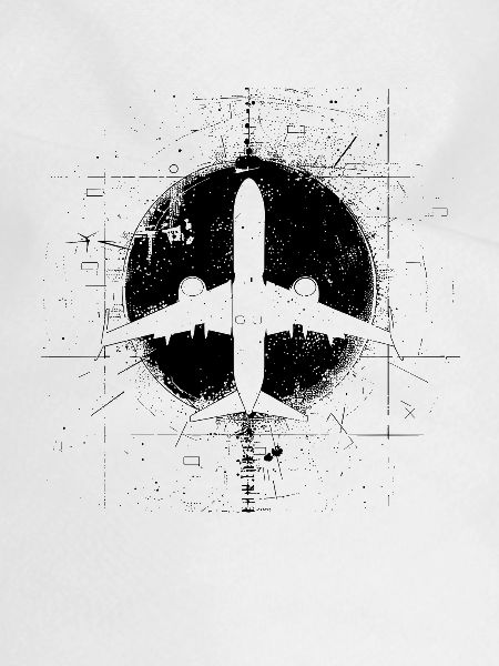 Flugzeug Zeichnung