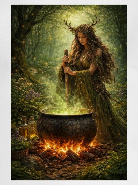 Druiden Frau