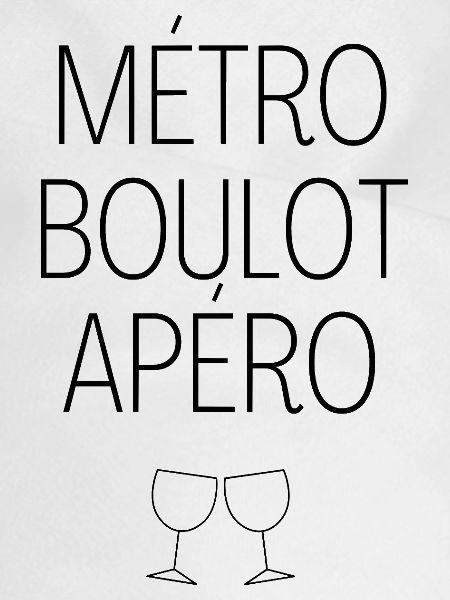 Metro-Arbeits-Aperitif