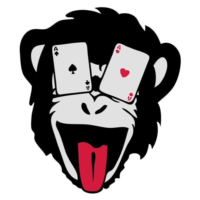 singe gorille monkey tete5 poker