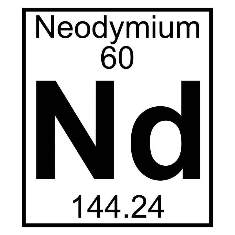 Neodymium (Nd) (element 60)