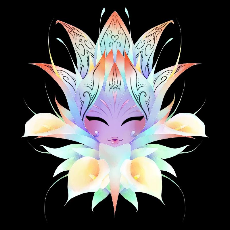 Fée en fleurs