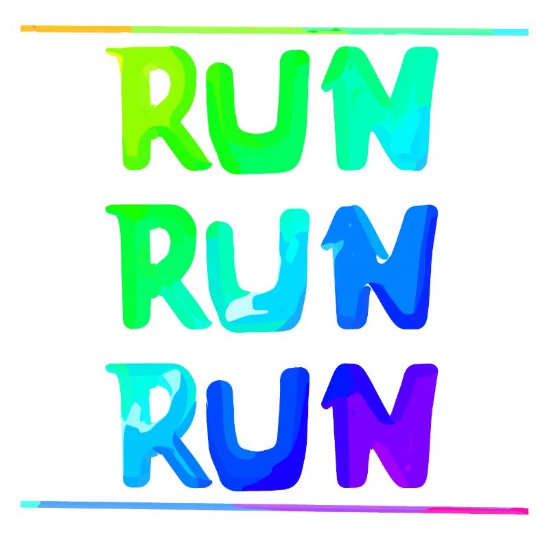 Exécuter run run run | | sportive | en cours d’exécution Aptitude
