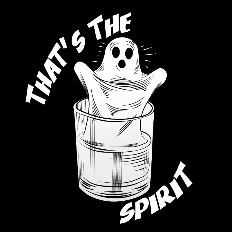 Das ist der Geist Halloween Ghost Funny