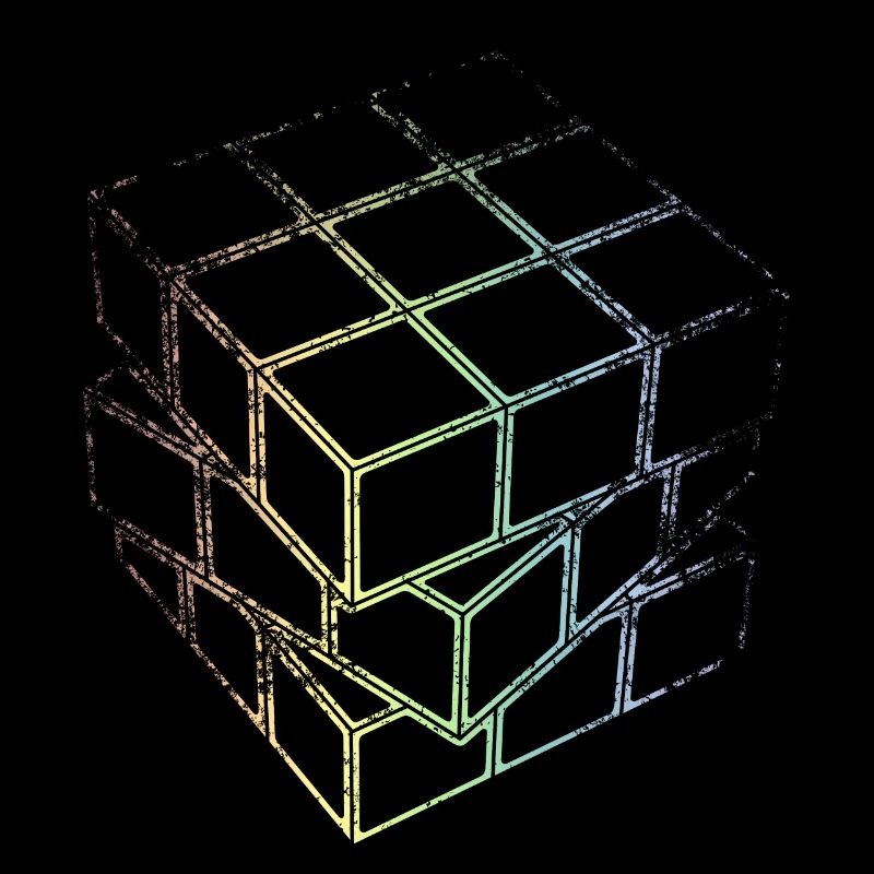 Cube en treillis