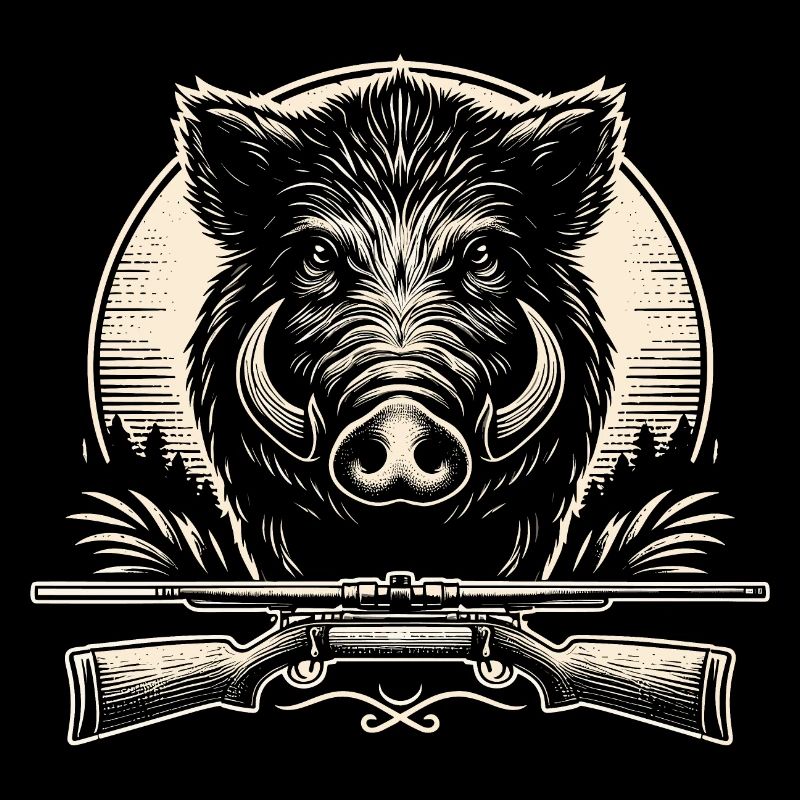 Sanglier chasseur