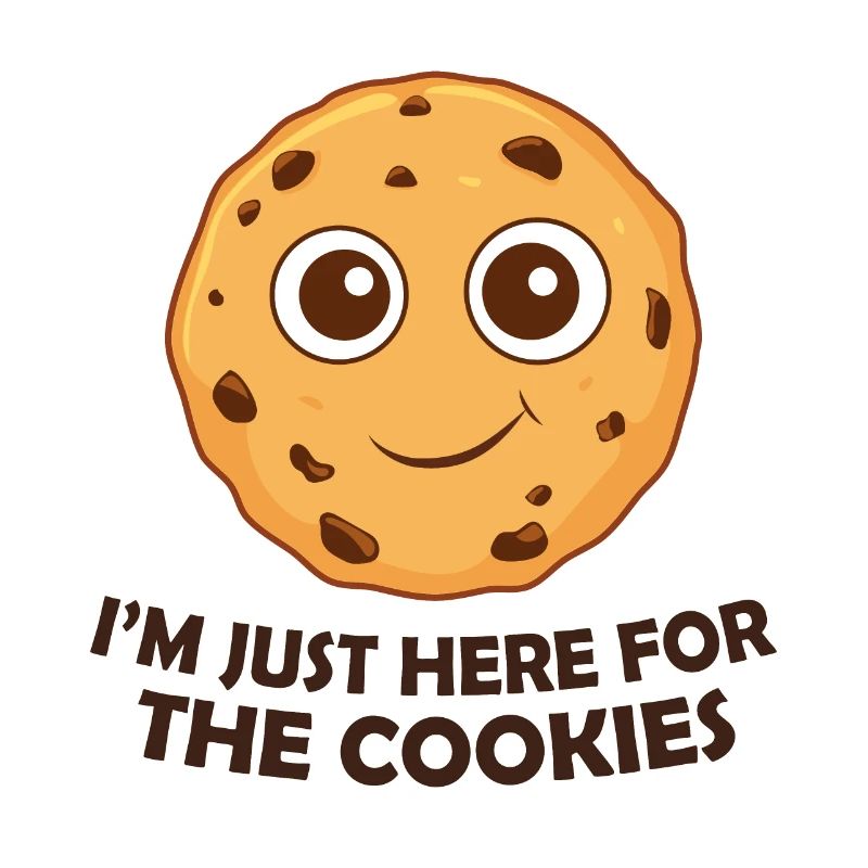 Je suis juste là pour les biscuits