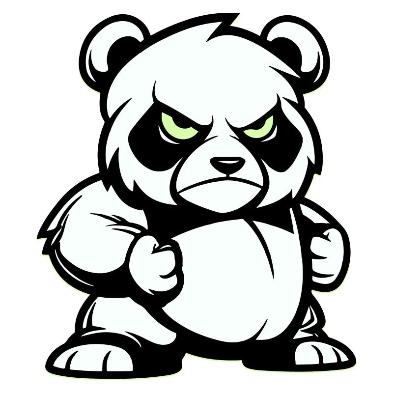 Panda Bear Comic