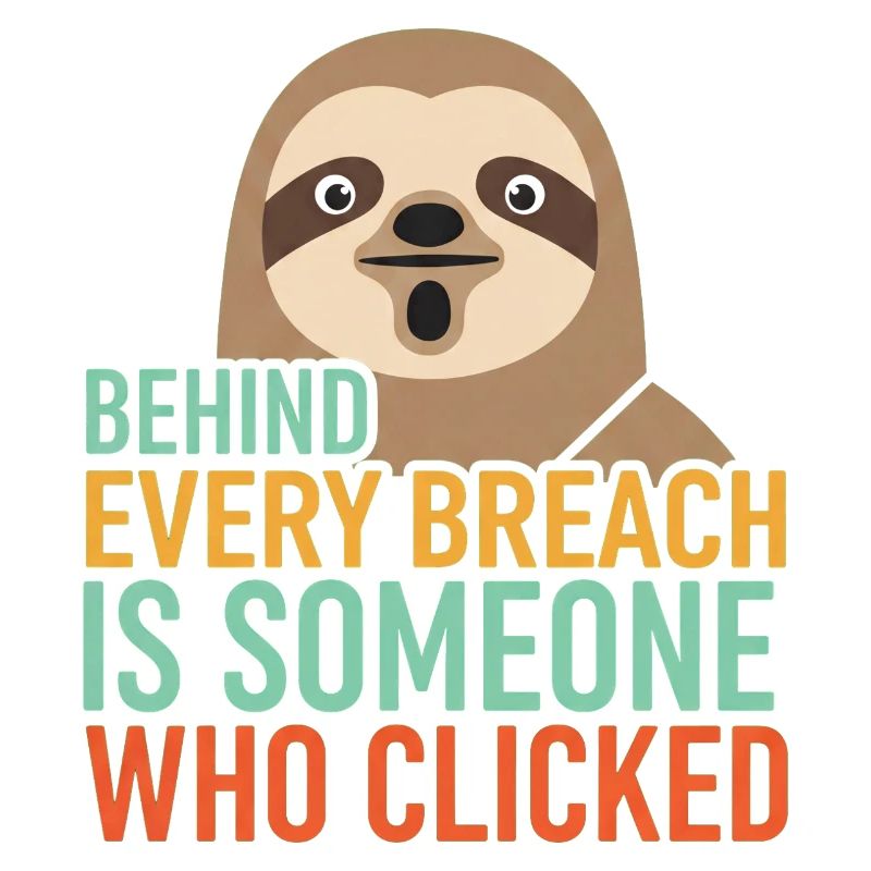 Behind Every Breach Sloth IT Security