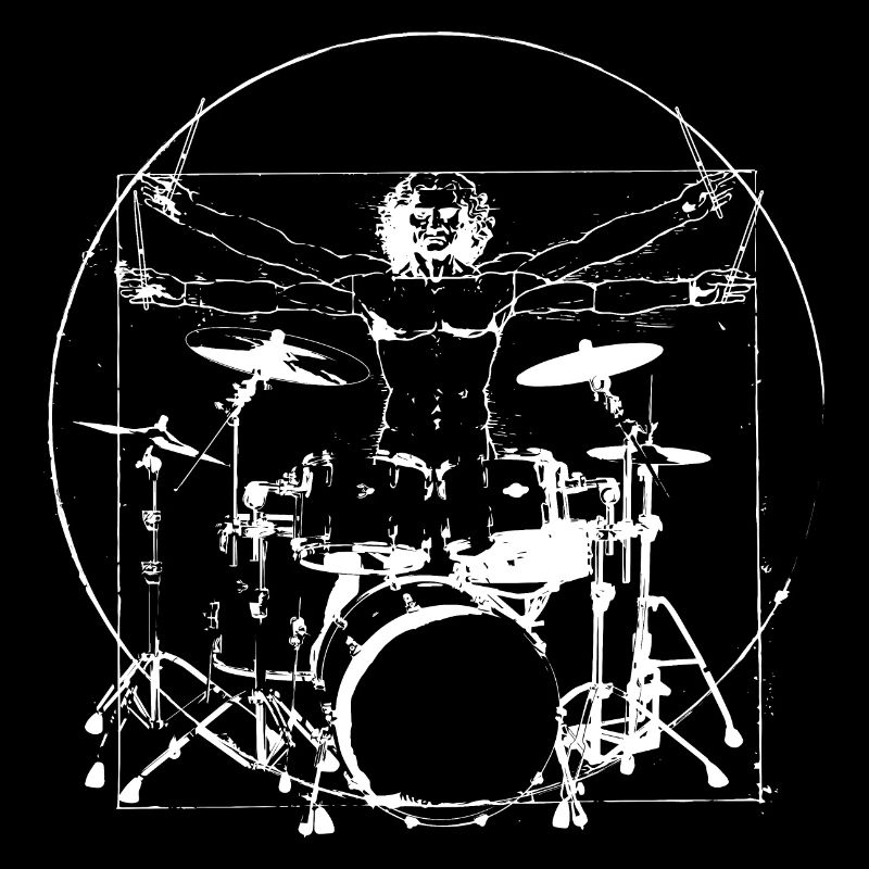 Batteur Drum Drum Drum Drum