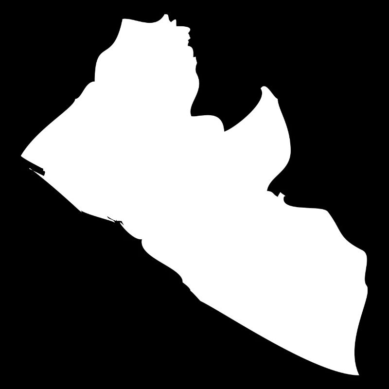 Drapeau de carte du Libéria