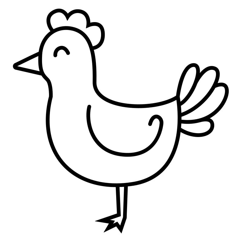 Chicken Comic Animal