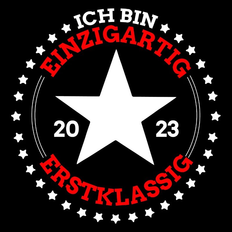 Schulkind 2023 Erstklassig Ich Bin Einzigartig