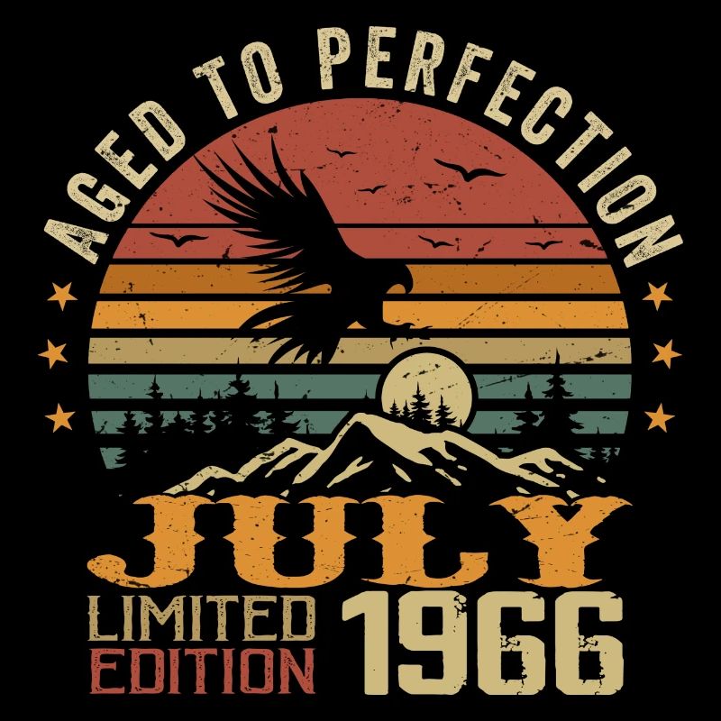 Vintage July 1966 Anniversary July 1966
