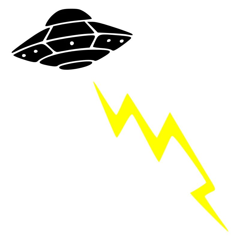 Invasion d’OVNIs, attaque éclair Vector extraterrestre