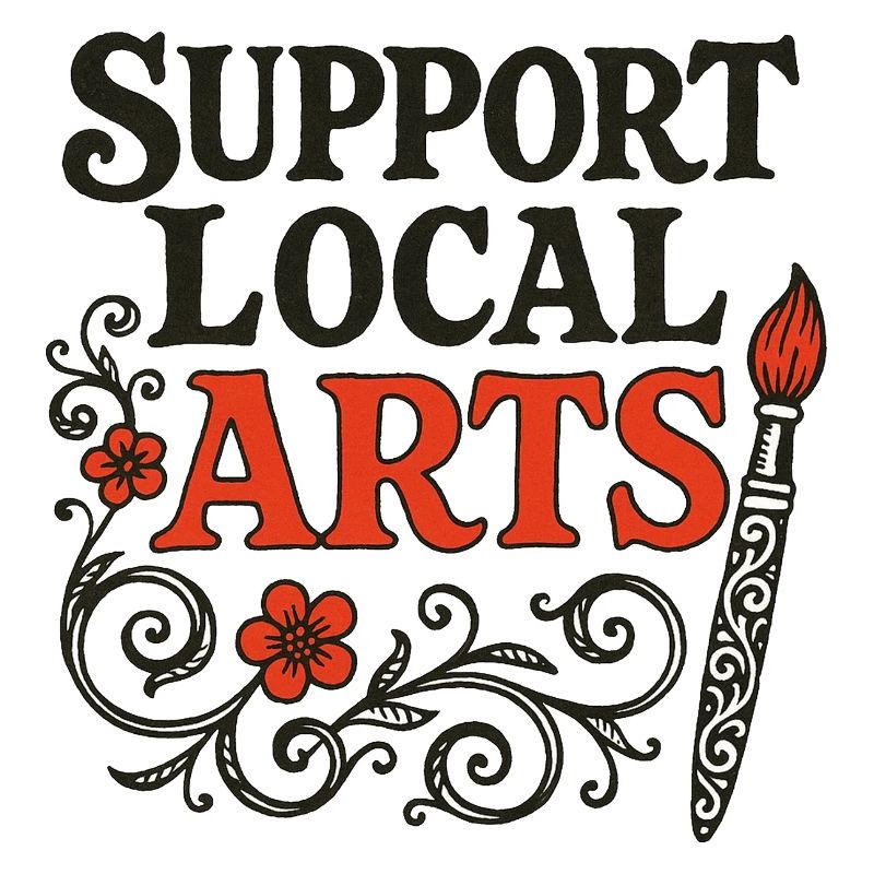 Support Local Arts Emblem