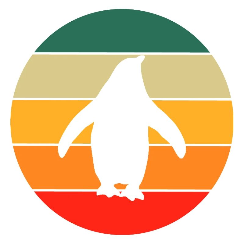 Pingouin rétro