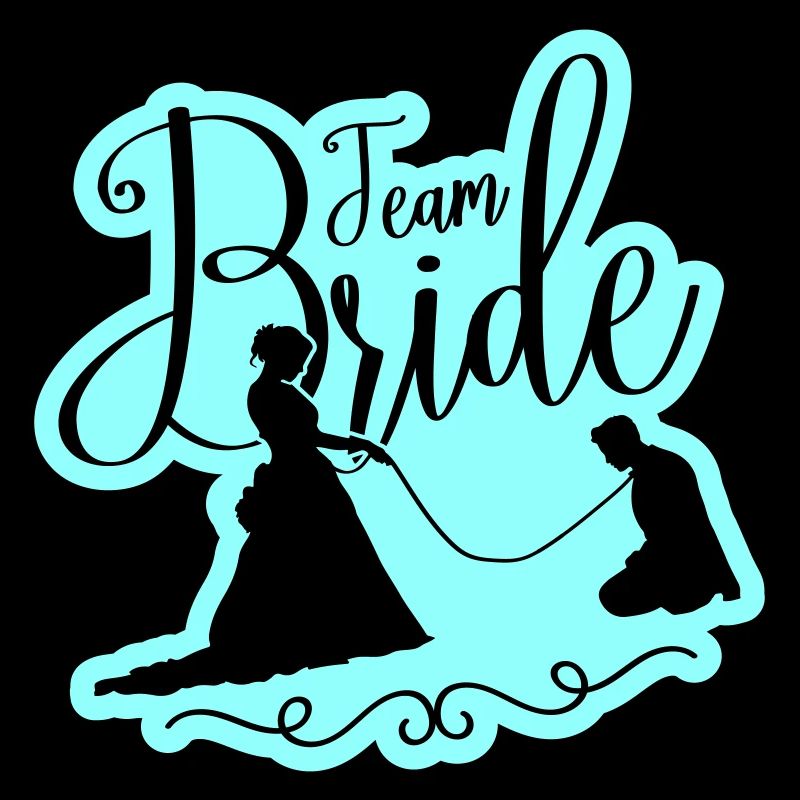 Équipe Mariée Mariage Poule
