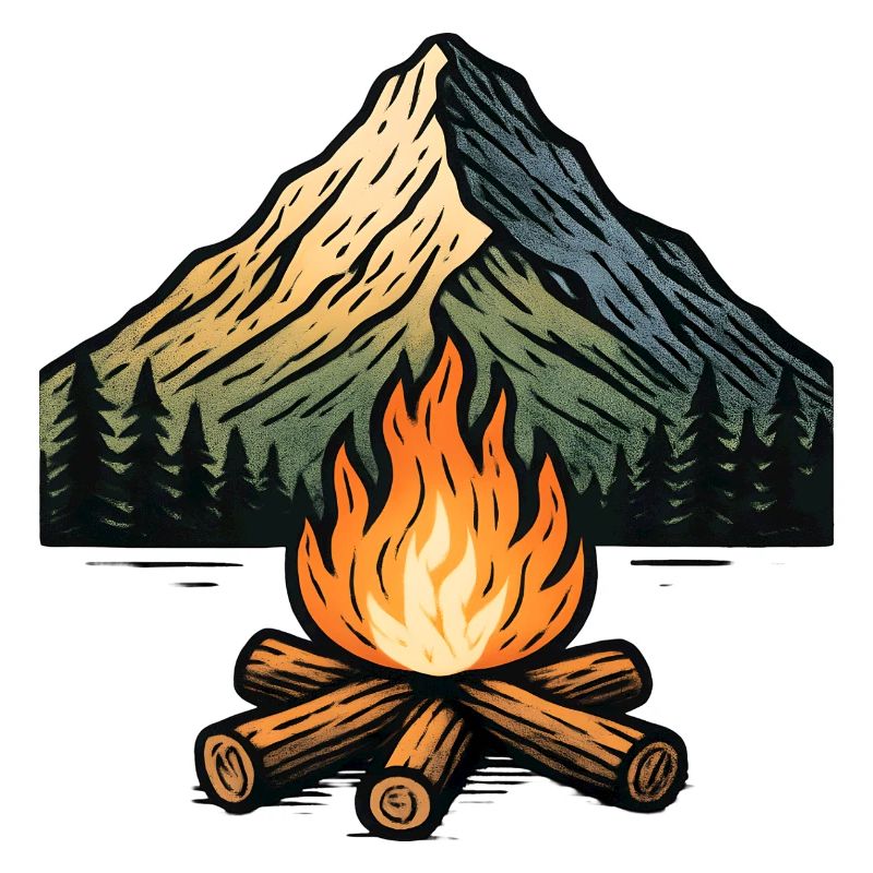 Bergcampfire Fire Magic