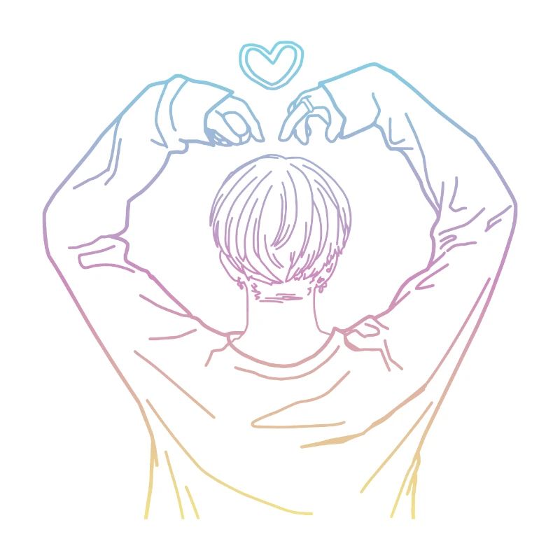 Heart kpop koreapop KPOP gift idea