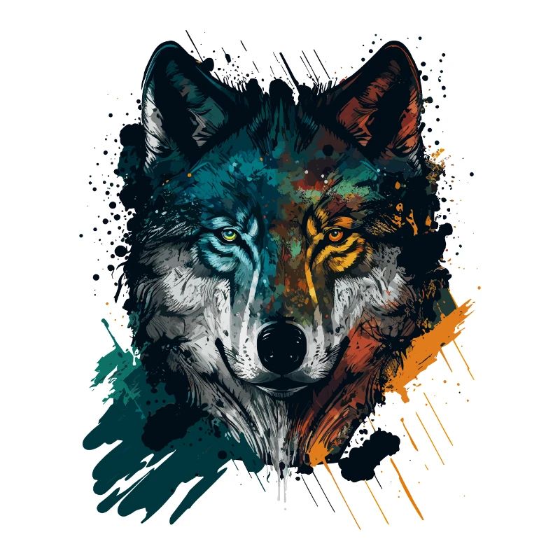 A Wolf Head Artwork as the Fabulous Christmas Gift