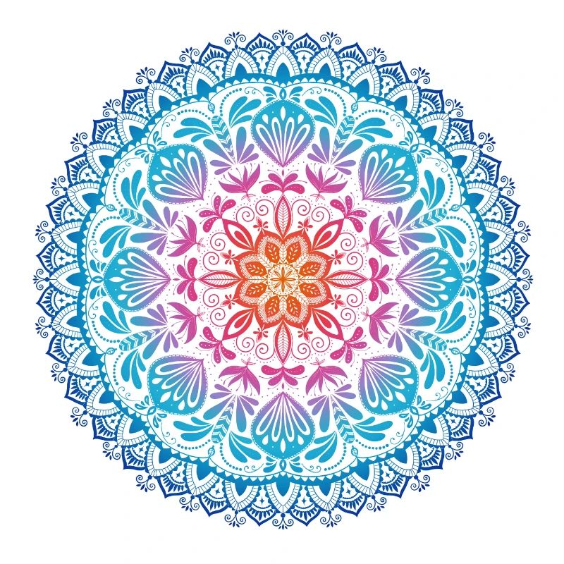 Rainbow Mandala