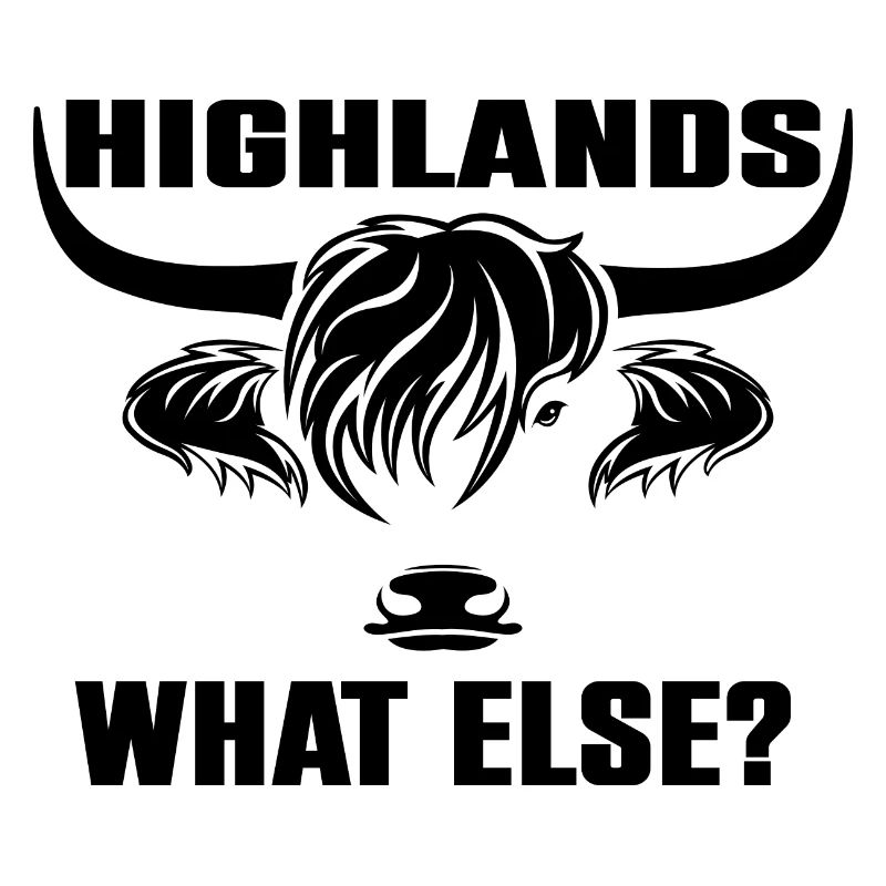 Highlands what else - robust Highland cattle