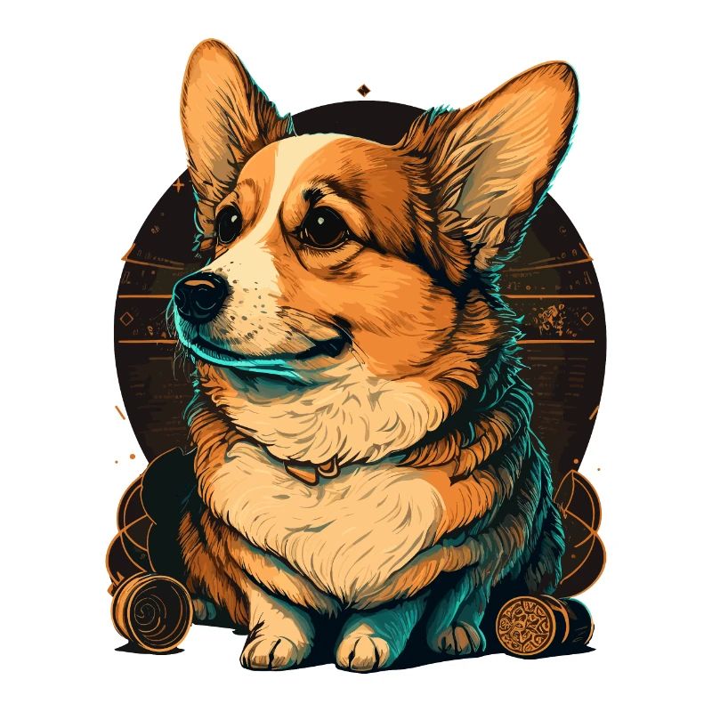 Small Charming Corgi