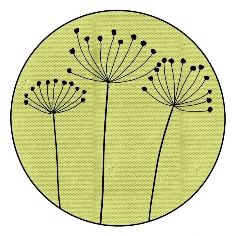 Fleur séchée Minimale