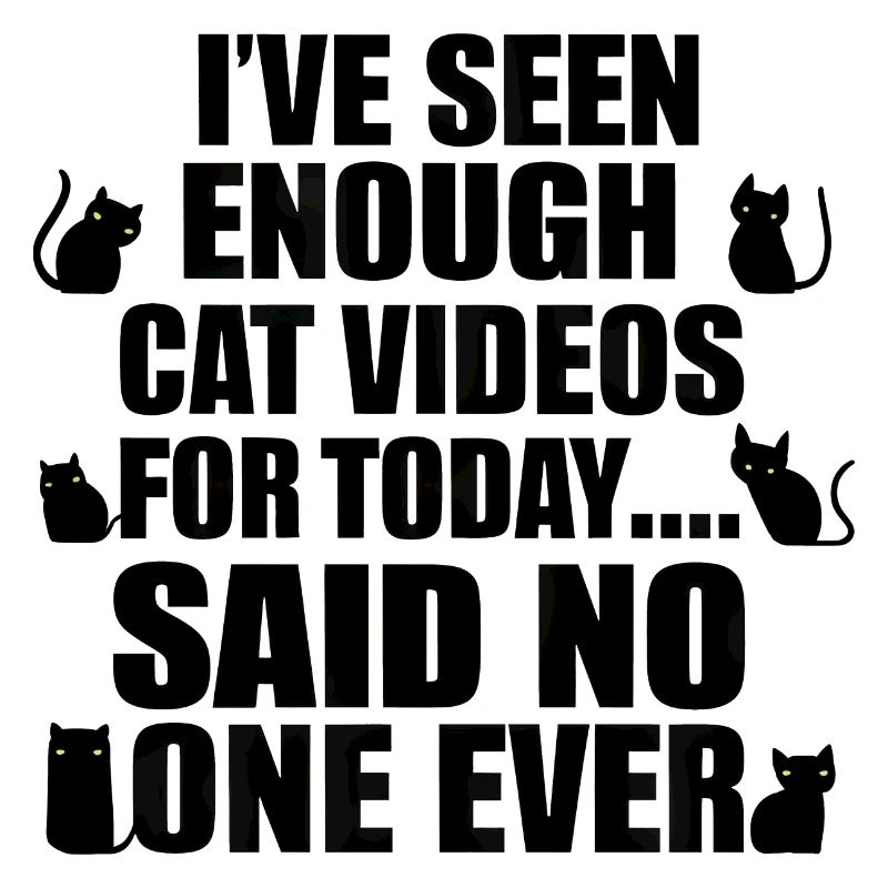 Never enough cat videos!