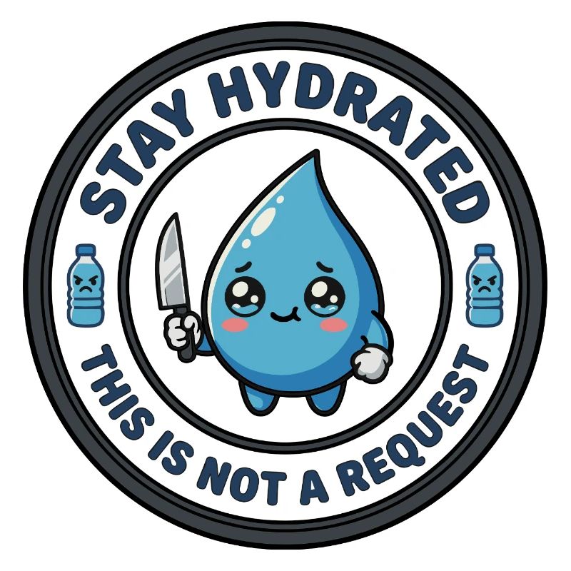 Reste hydraté, tueuse mignonne