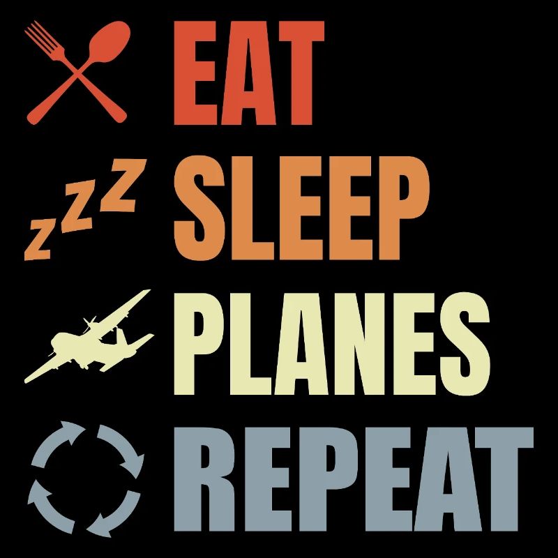 Manger les plans de sommeil répète