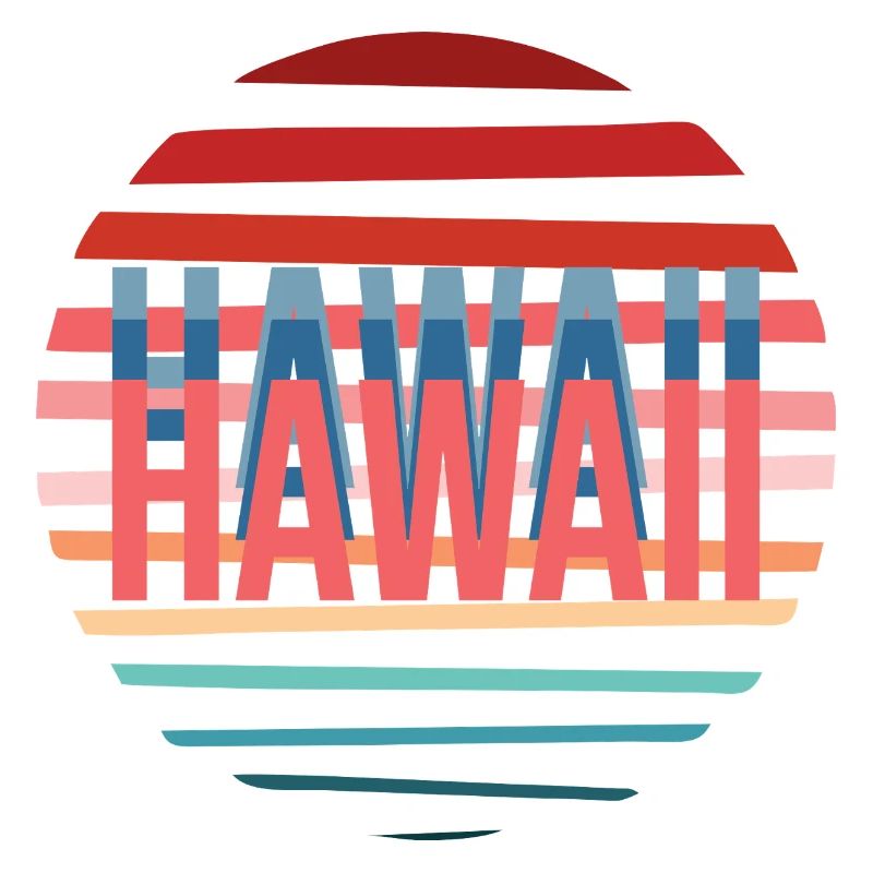 Hawaii Retro Sun