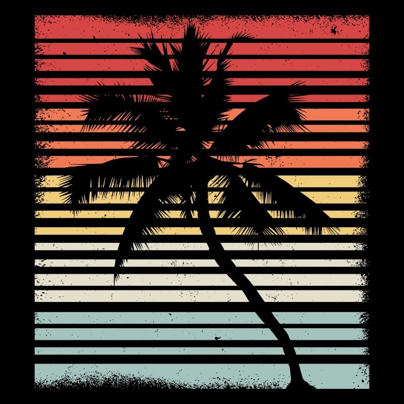 Coconut Retro Vintage Cool Gift