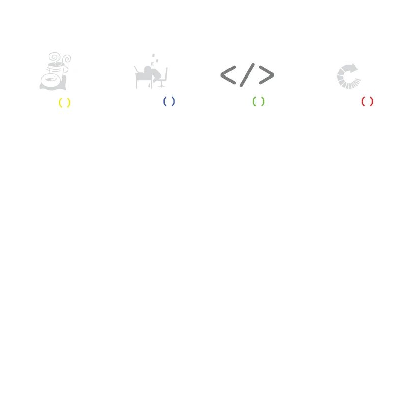 Programmierer Eat Sleep Code Software Coden Coder