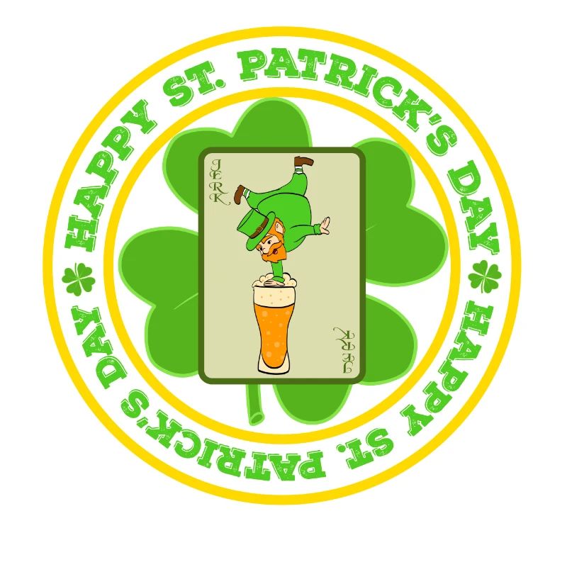 Guys! Have This St. Patrick's Tee Saying "Happy
