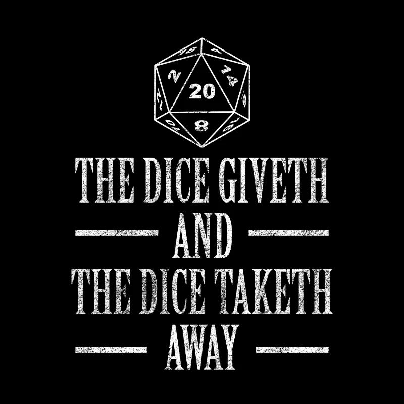 The Dice Giveth et Taketh Dice Game