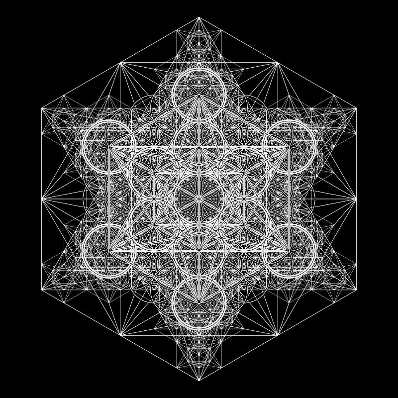 Metatrons Super Structure White