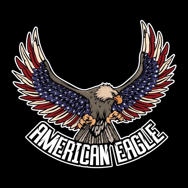 Eagle Tee For Bird Lovers With A Unique