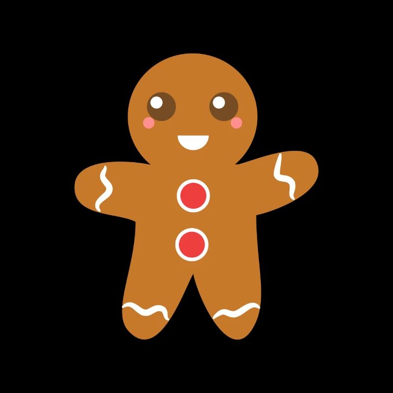 Cute Gingerbread Man