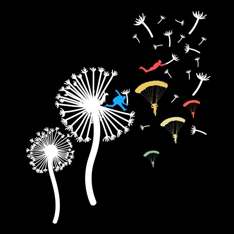 Nice Skydiving Shirt For Skydivers Flying Wish