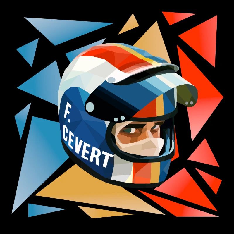 Francois Cevert Helmet