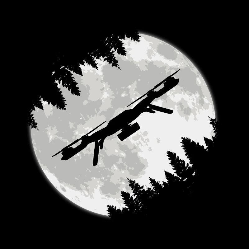Drone gift idea Drone moon drone pilot