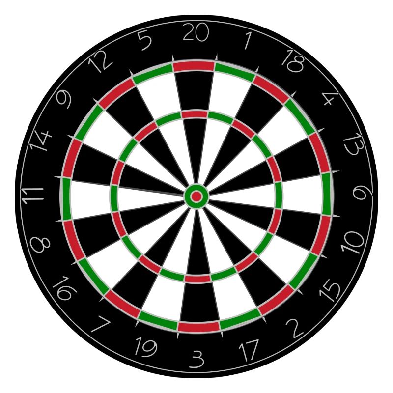 Jeu de fléchettes, fléchettes, fléchettes, fléchettes, fléchettes #