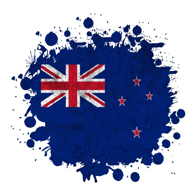 Conception de drapeaux d'éclaboussures vintage de