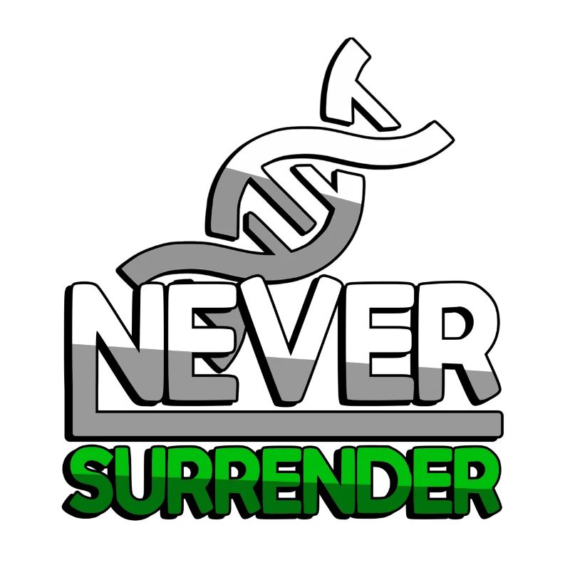NEVER SURRENDER (Vert) + ADN - Jeux